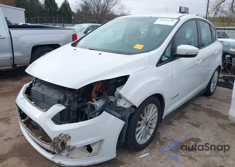 2014 Ford C-Max Hybrid Se z USA, uszkodzony, nr VIN 1FADP5AU3EL505148